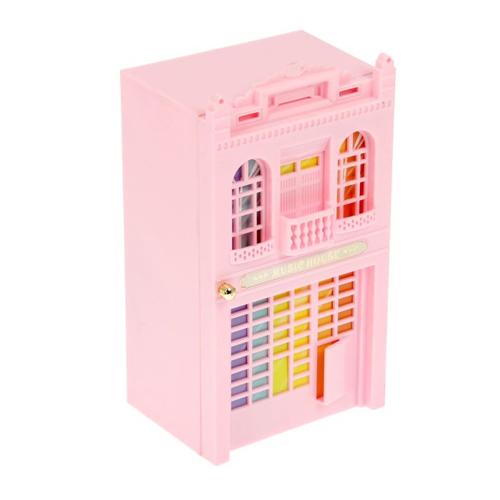 Музыкальная механическая шкатулка "Музыкальный дом"