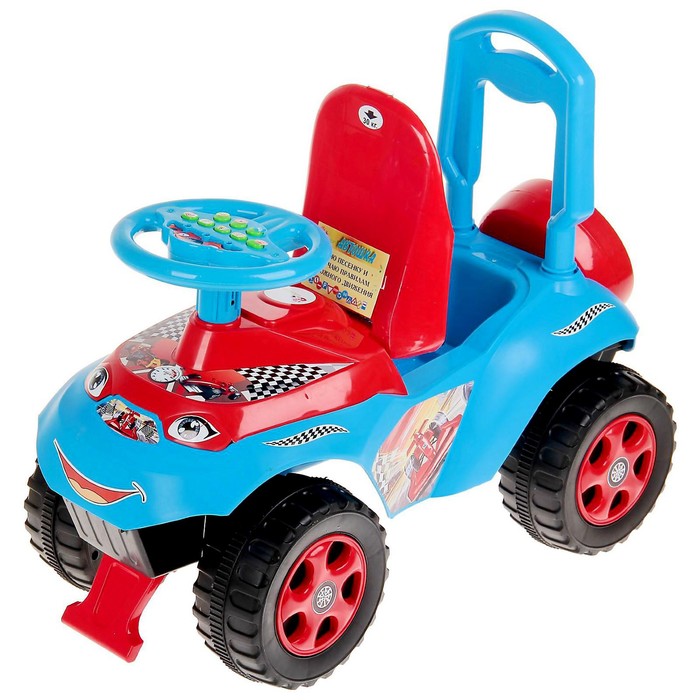 Толокар «Автошка”, с музыкальным рулем