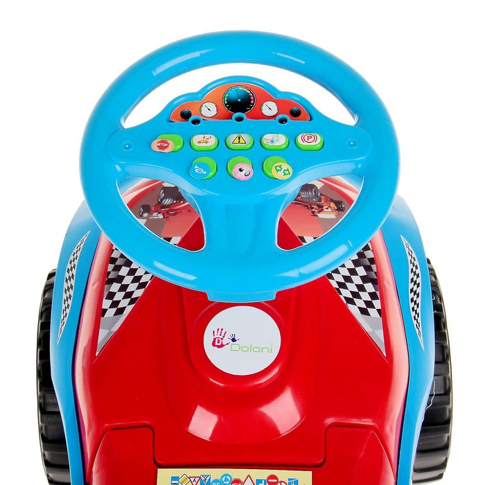 Толокар «Автошка”, с музыкальным рулем