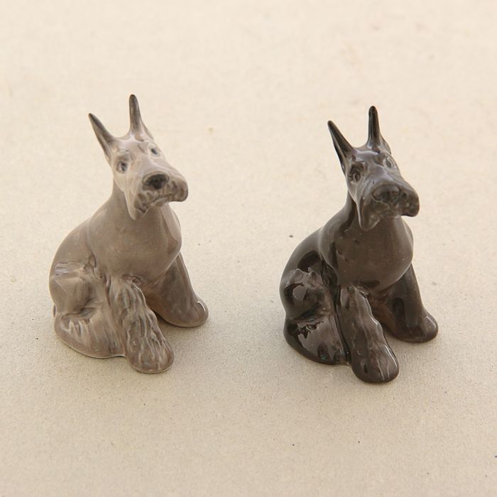 Статуэтка "Щенок шнауцера"