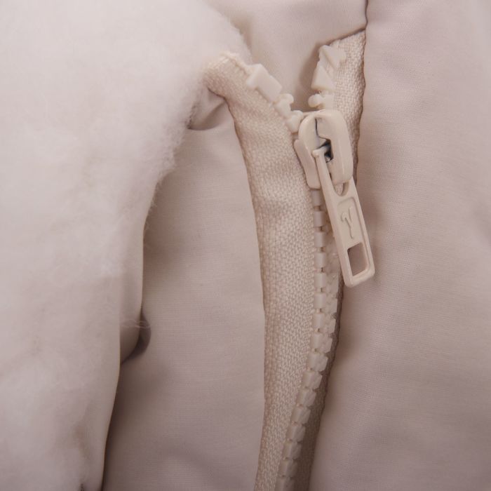 Конверт меховой с капюшоном "Овечка", рост 68-74 см, цвет бежевый К140