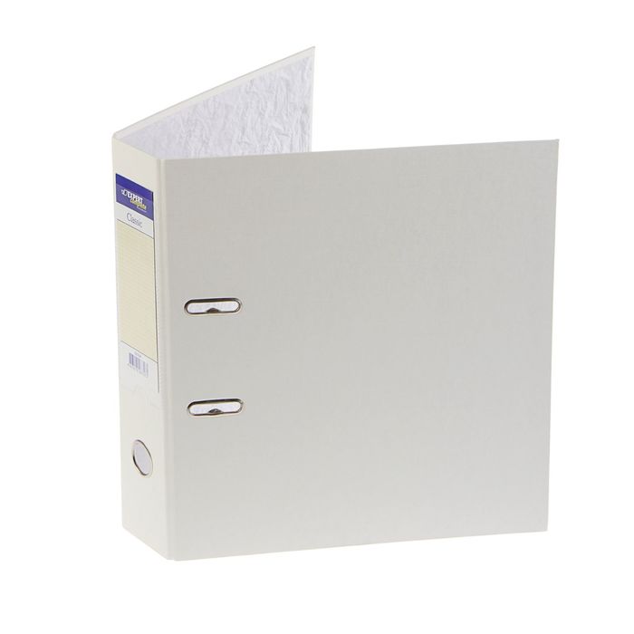 папка-регистратор 50мм PVC Classic, разборный, белый 2518097