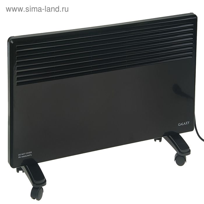 

Обогреватель Galaxy GL 8226, конвекторный, 1200 Вт, 12 м², черный