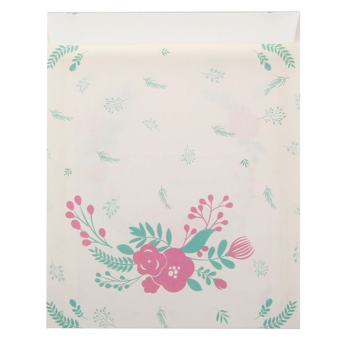 Конверт для сладостей «Нежные цветы», 13 х 16 см.