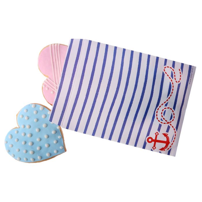 Конверт для сладостей «Морской», 13 х 16 см