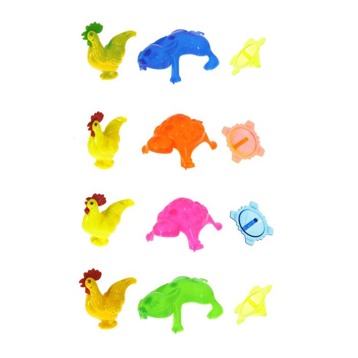 Набор волчок, свисток, стрелялка, виды МИКС