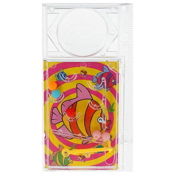 Головоломка-пинбол "Морские жители", цвета МИКС