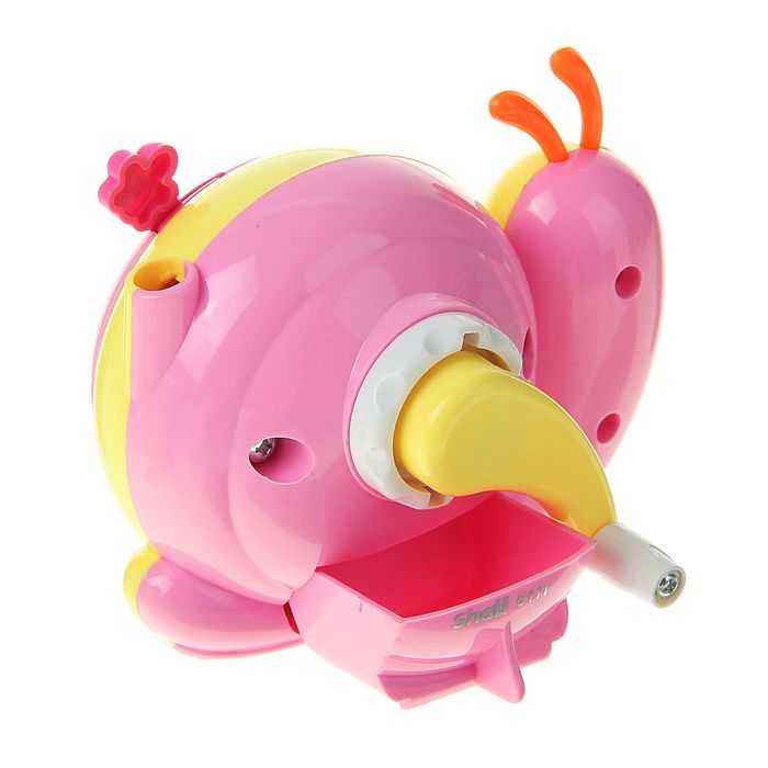 Точилка механическая с контейнером МИКС Улитка