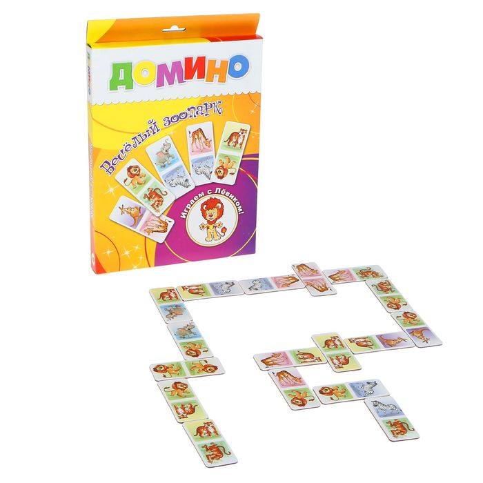Домино "Веселый зоопарк"