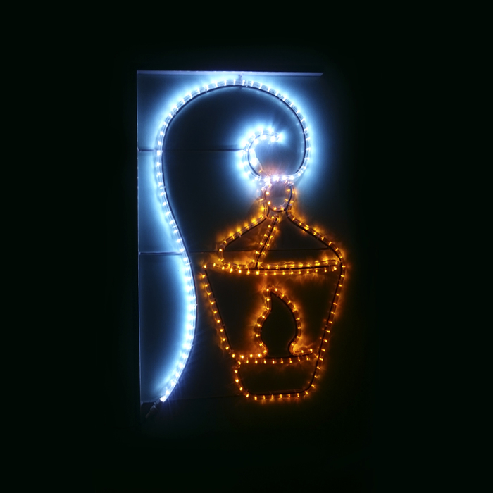 Светодиодная консоль "ФОНАРИК", 1 х 0.65 м, led-шнур 9 м, 25 Вт, металлический каркас