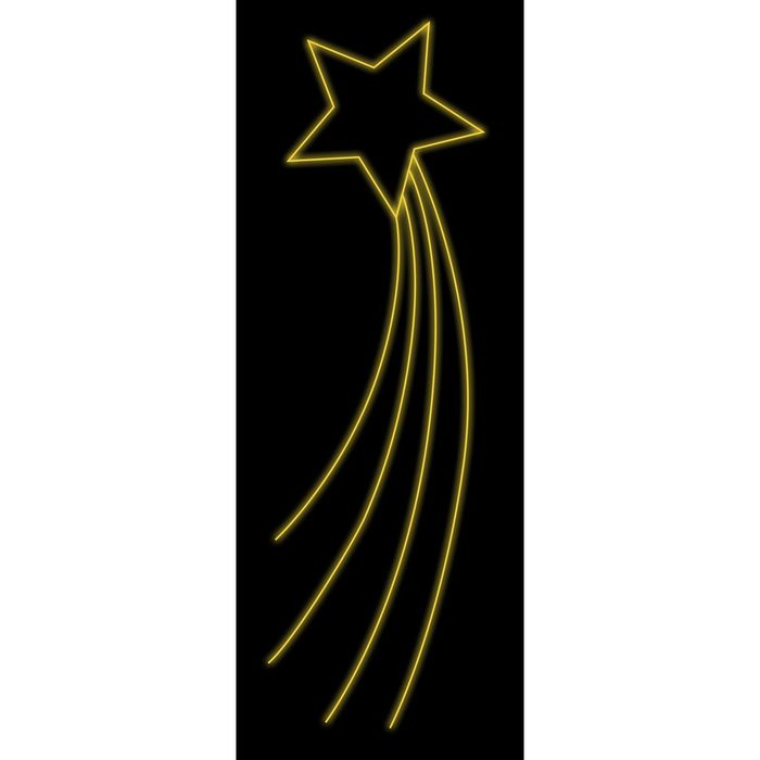 Светодиодная консоль "КОМЕТА", 1 х 0.5 м, led-шнур 8 м, 25 Вт, металлический каркас