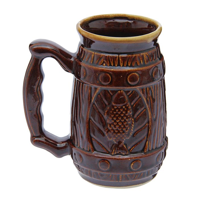 Кружка для пива "Рыбак" 0,7 л