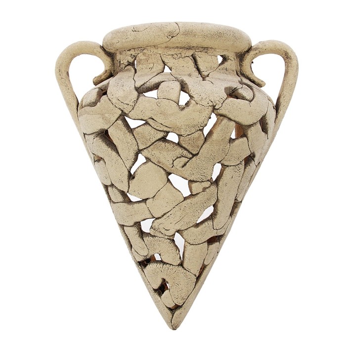 Садовый светильник "Амфора настенная", микс