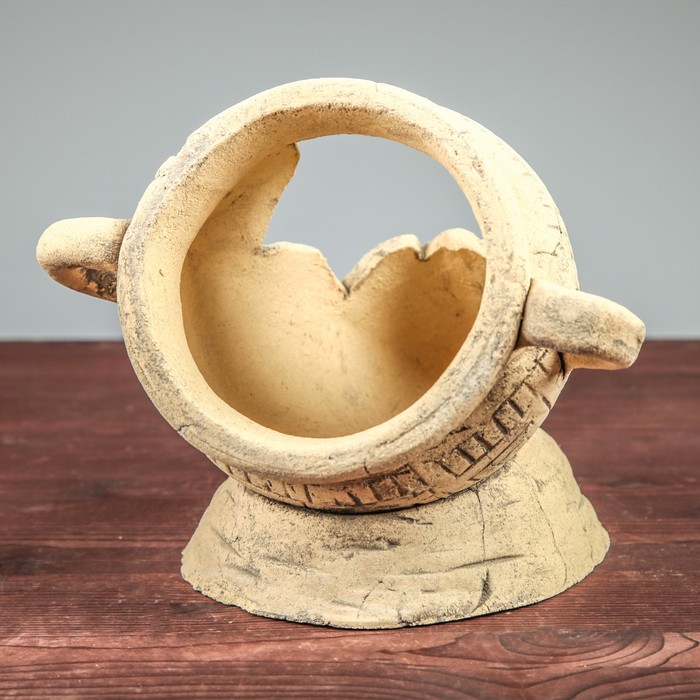 Кашпо "Амфора-1 на камне", 2 л