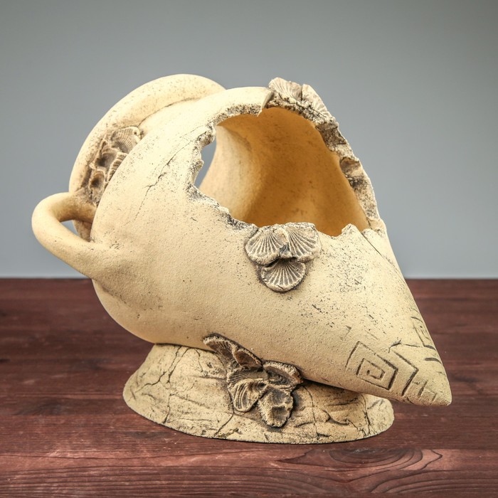 Кашпо "Амфора-2 на камне", 3 л