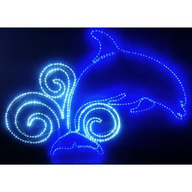 

Светодиодное панно "Морской мотив", 200 х 200 х 6 см, 60 Вт