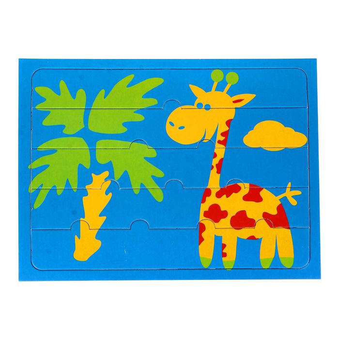 Пазл-рамка "Жирафик"