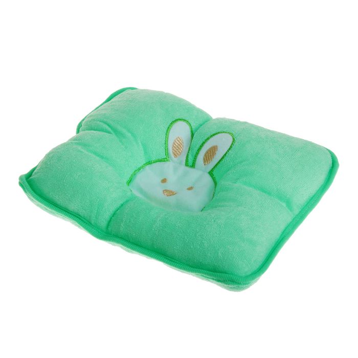 Подушка детская анатомическая «Зайка», цвета МИКС