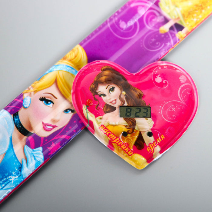 Часы наручные электронные "Принцессы", 22,5 х 4,5 см