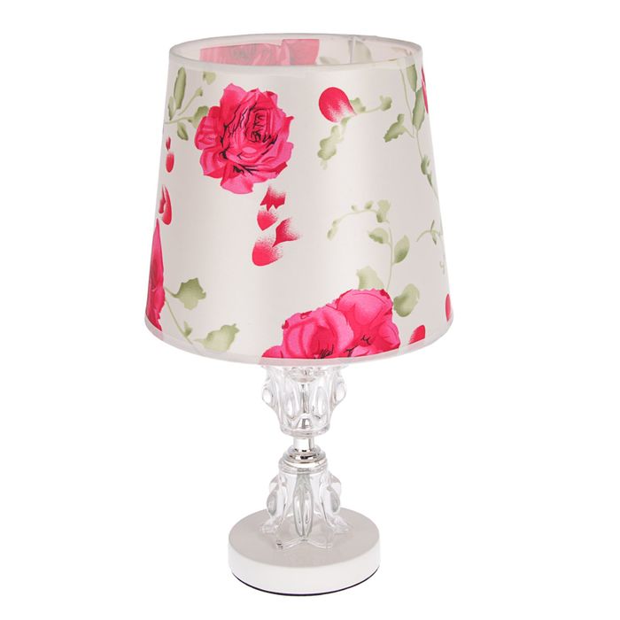 Лампа настольная "Розовый сад"