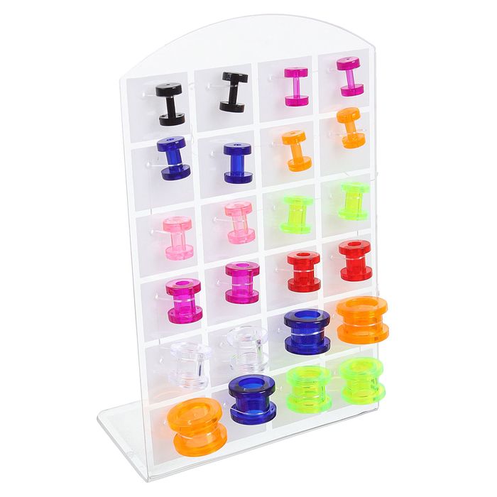 Тоннели "Катушка" (набор 24шт), размер МИКС, цвет МИКС