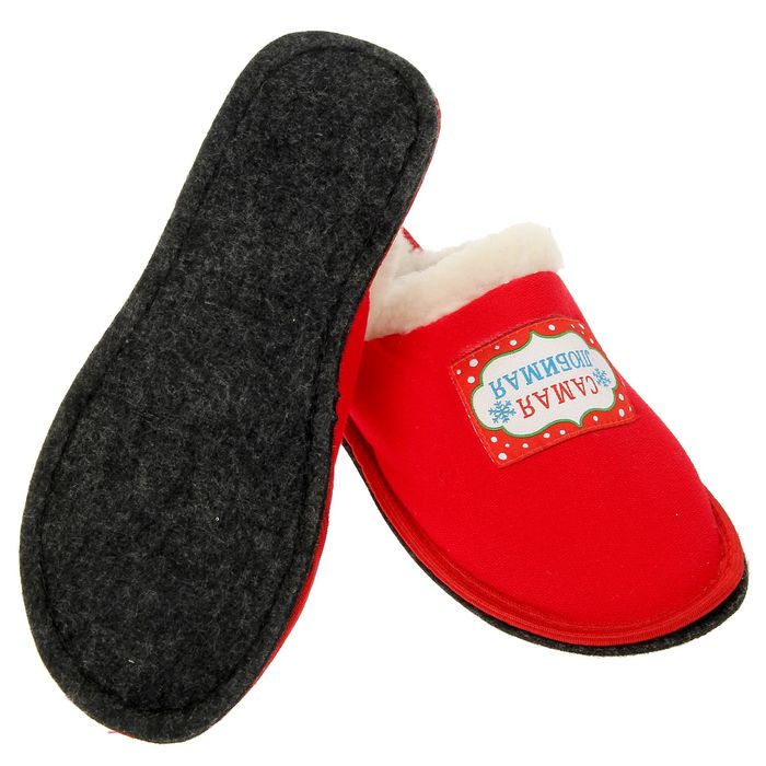 Обувь домашняя женская "Самая любимая", размер 38/39