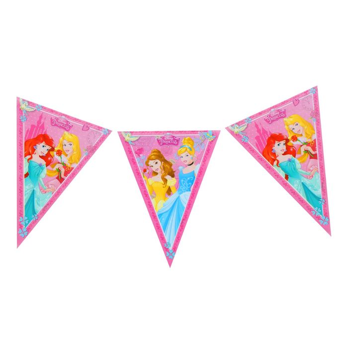 Гирлянда-вымпелы 2,3 м "Принцессы" / Princess Dreaming