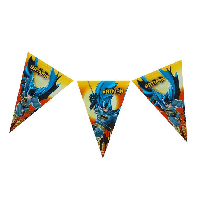 Гирлянда-вымпел "Бэтмен", 230 см