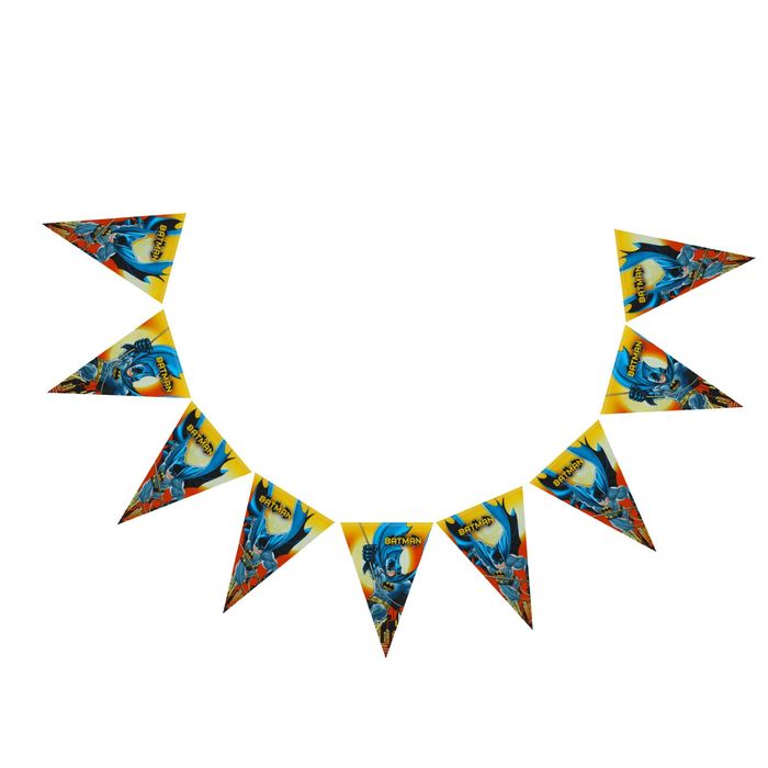 Гирлянда-вымпел "Бэтмен", 230 см