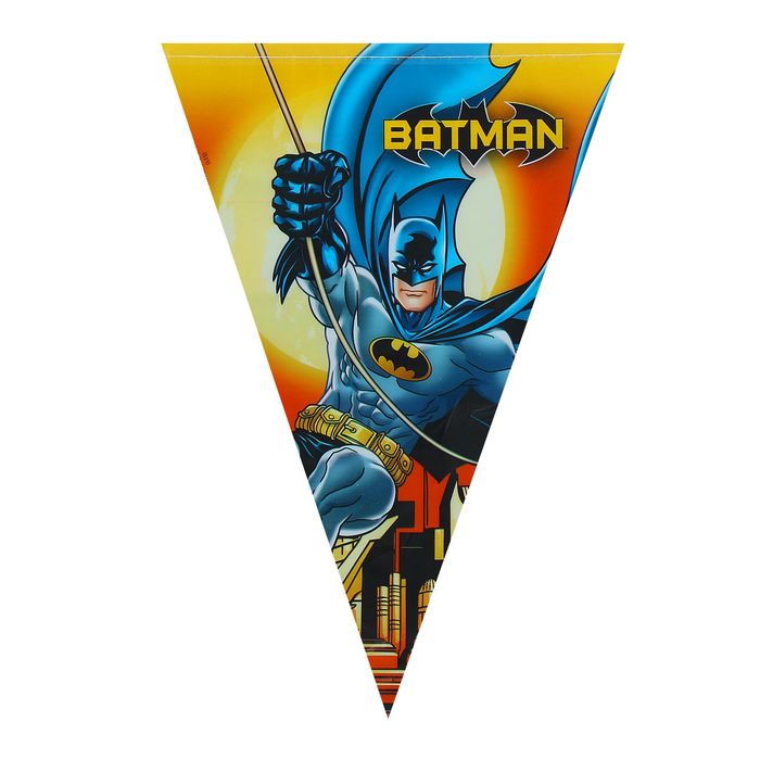 Гирлянда-вымпел "Бэтмен", 230 см
