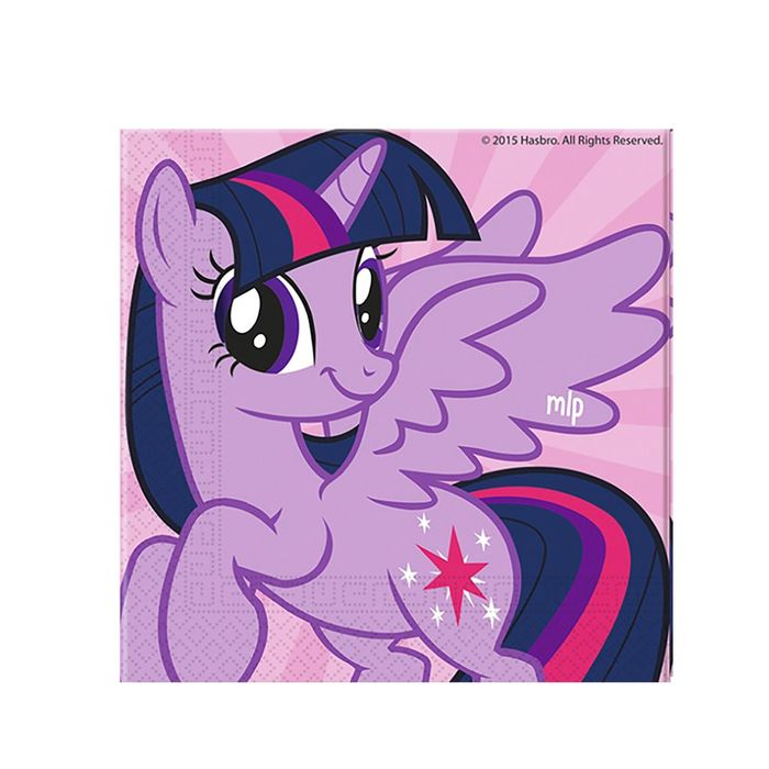 Салфетки бумажные "Моя маленькая пони", 33 х 33 см, набор 20 шт.