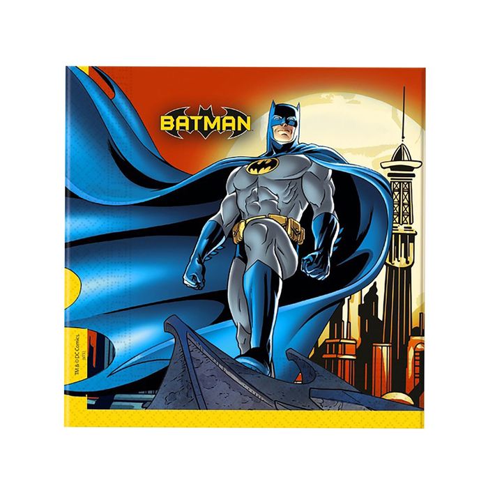 Салфетки бумажные "Бэтмен", набор 20 шт.