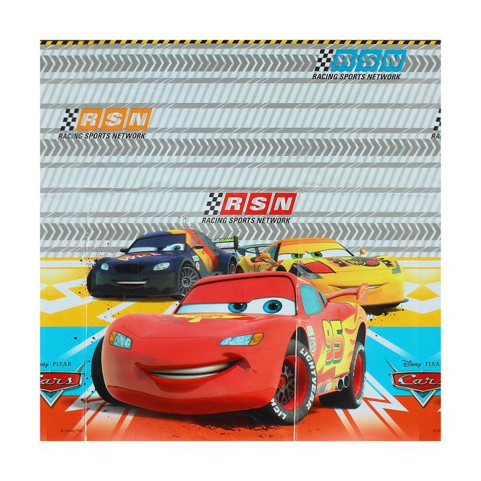 Скатерть 120*180 см "Тачки. Формула" / Cars Formula