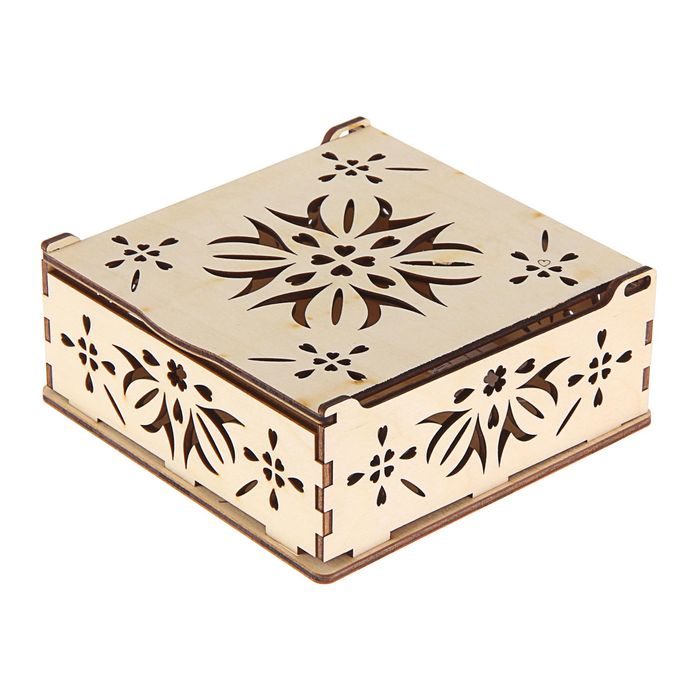 Шкатулка "Ажурная" размер 150*150*60