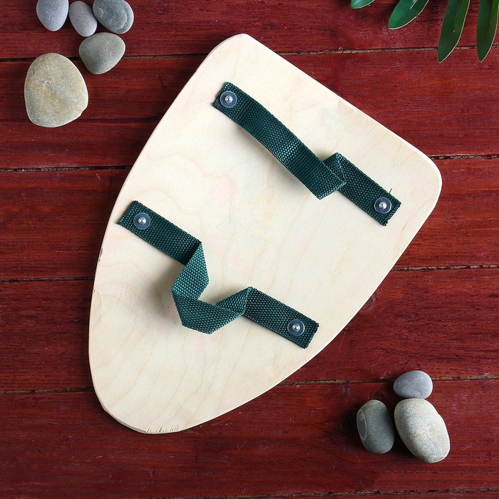 Деревянный щит «Богатырь» 21*30см