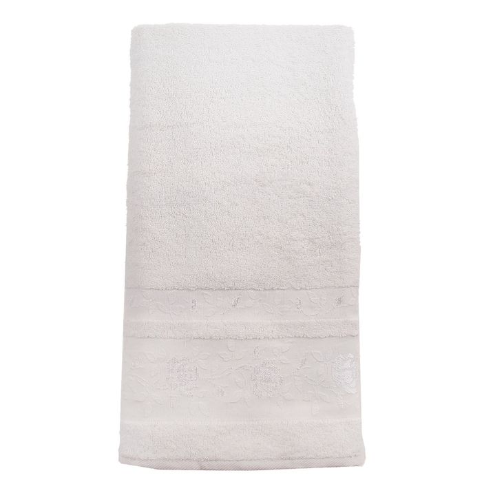 Полотенце махровое DO&amp;CO GULFEM 50*90 см кремовый, хлопок, 460 гр/м