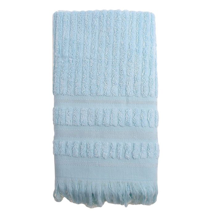 Полотенце DO&CO MELISSA 70*140 см светло-голубой, бамбук, 460 гр/м