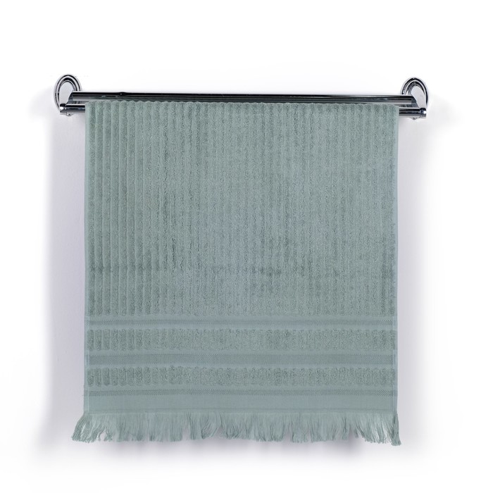 Полотенце DO&CO MELISSA 70*140 см светло-голубой, бамбук, 460 гр/м