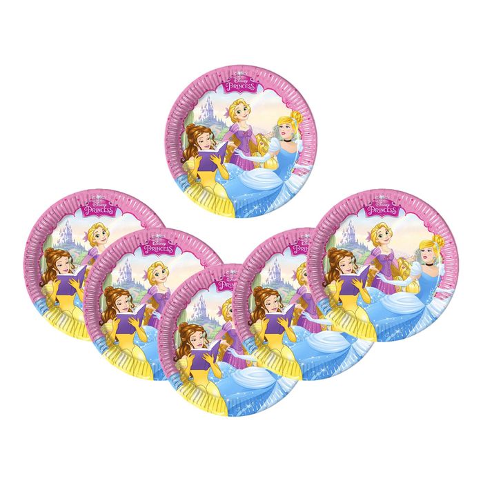 Тарелки "Принцессы" 20 см (набор 8 шт) / Princess Dreaming