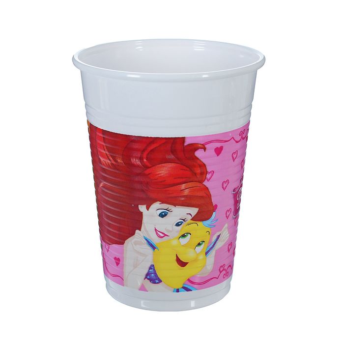 Стаканы пластиковые "Принцессы" 200 мл (набор 8 шт) / Princess Dreaming