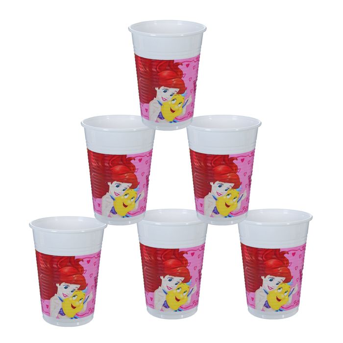 Стаканы пластиковые "Принцессы" 200 мл (набор 8 шт) / Princess Dreaming