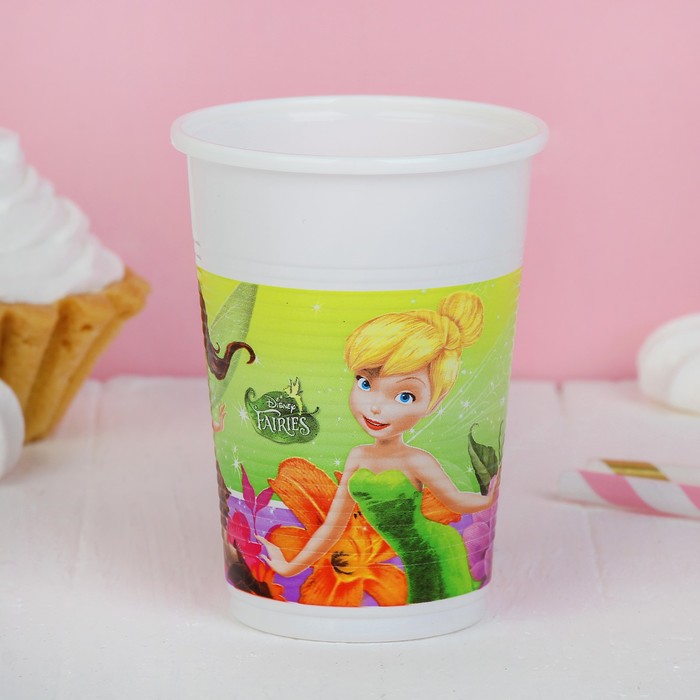 Стаканы пластиковые "Феи" 200 мл (набор 8 шт) / Fairies Magic