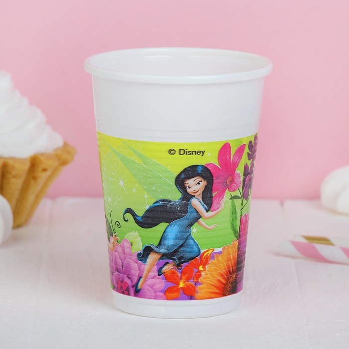 Стаканы пластиковые "Феи" 200 мл (набор 8 шт) / Fairies Magic