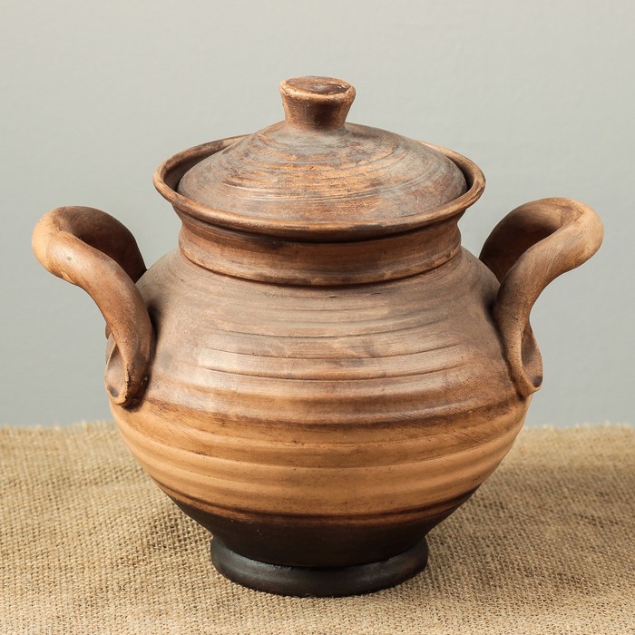 Горшочек для запекания "Этно" с ручками, 0,8 л