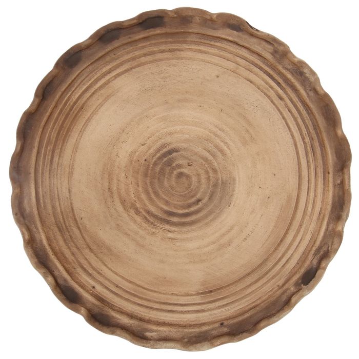 Тарелка "Этно" 23 см, волна