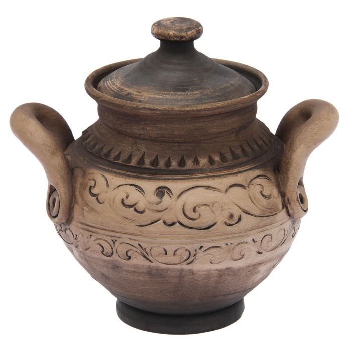 Горшочек для запекания "Дворянский" с ручками,0,8 л