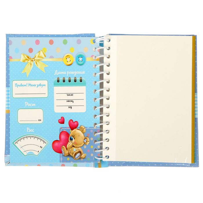 Фотоальбом "Наш чудесный малыш", 10 магнитных листов