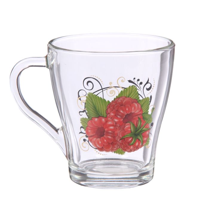 Кружка чайная 250 мл "Ягода"