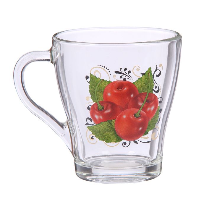 Кружка чайная 250 мл "Ягода"