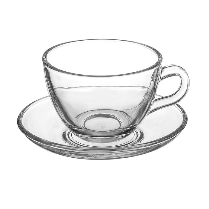 Сервиз чайный "Классика", 12 предметов: 6 чашек 200 мл, 6 блюдец